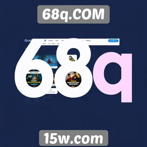 Plataforma 68q.COM se destaca pela interface intuitiva