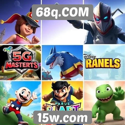 Comparativo de jogos populares na plataforma 68q.COM